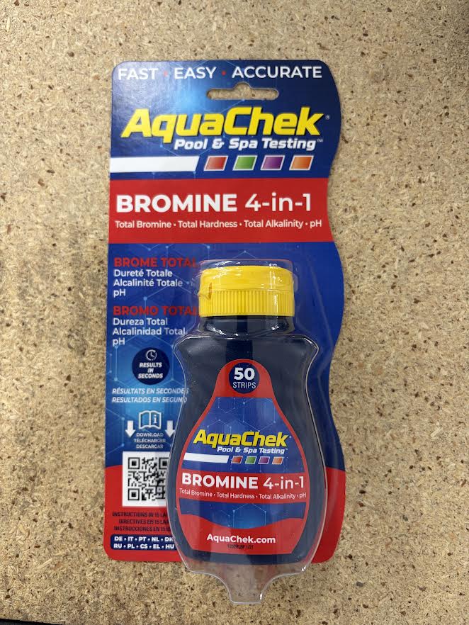 Bromine 4-in-1 Test Strips