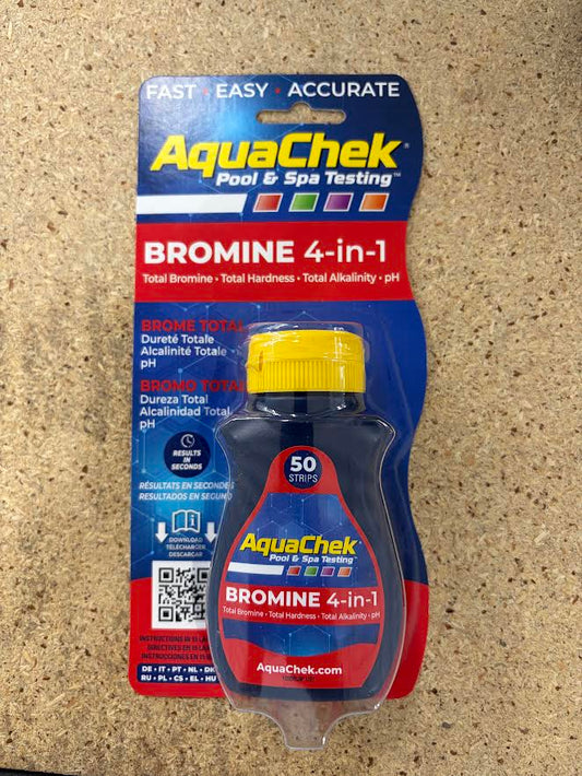 Bromine 4-in-1 Test Strips