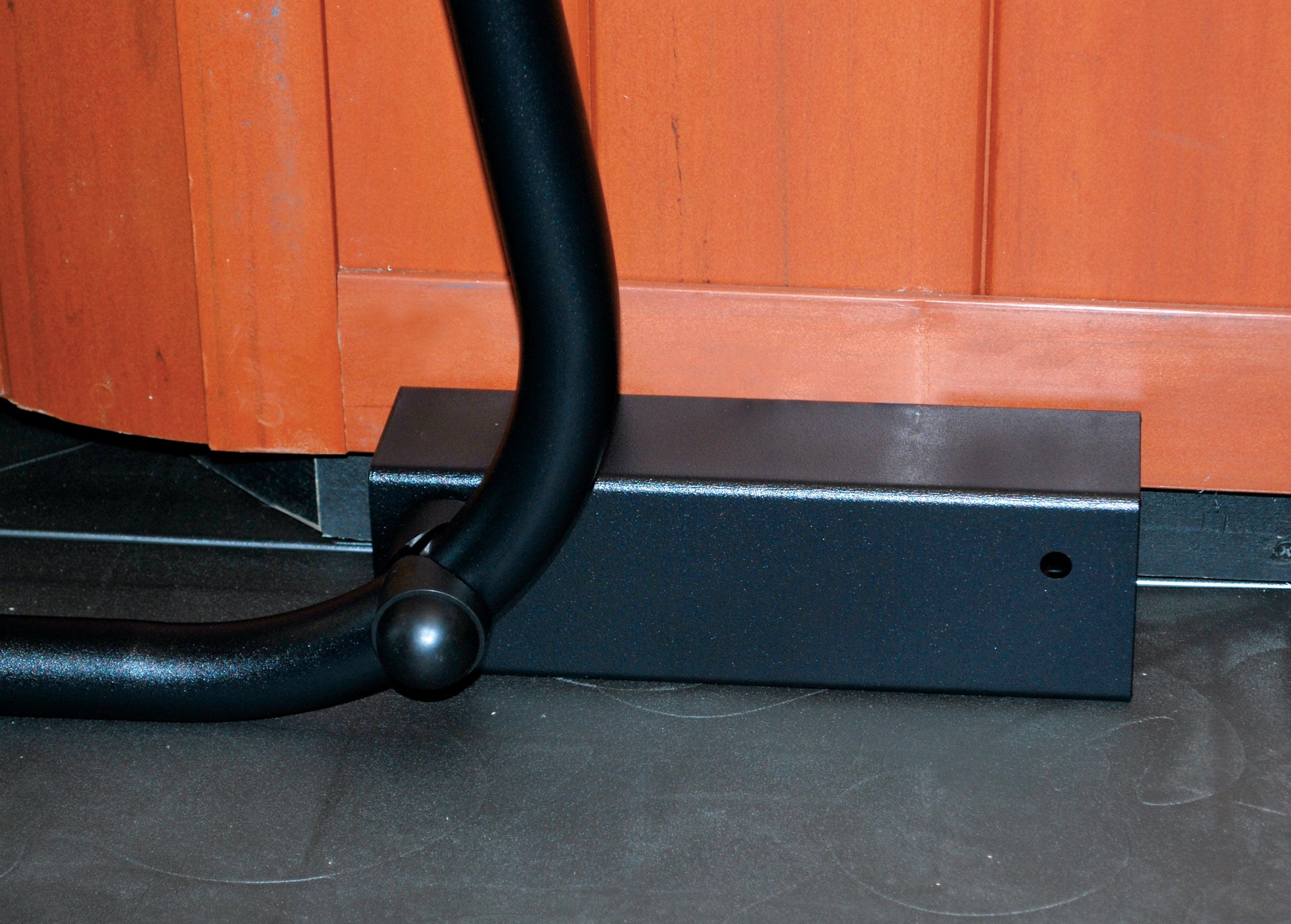 CoverMate II Lower Bracket on ground