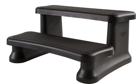 Black two step stair - SmartStep