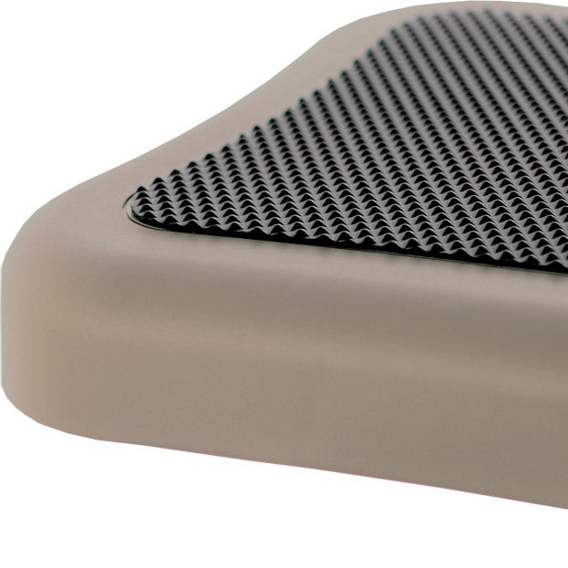 Costal Grey Step with Black Foam Padding