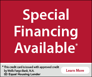 Special financing available. Learn more.